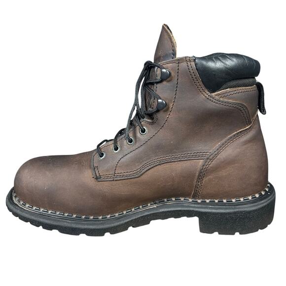 Red Wing 2206 Supersole 6” Brown Waterproof Steel Toe Boot Size 10.5 D main image 10